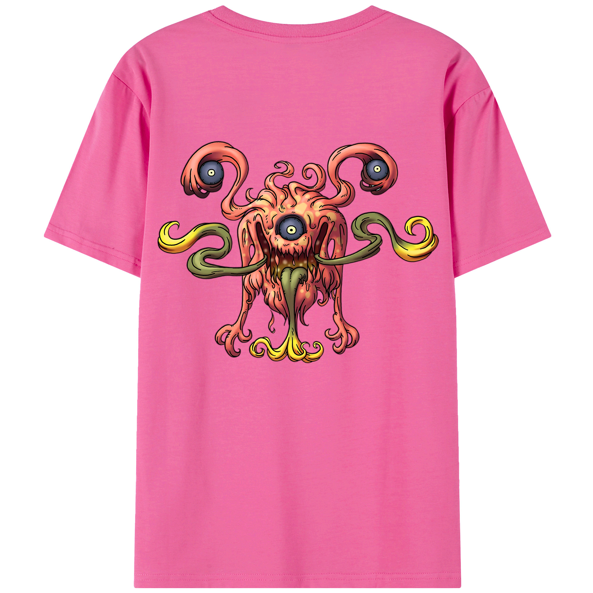 （画像用） ドラゴンクエスト Doragon Kuesuto Dragon Quest レディース半袖Tシャツ(バックプリント)